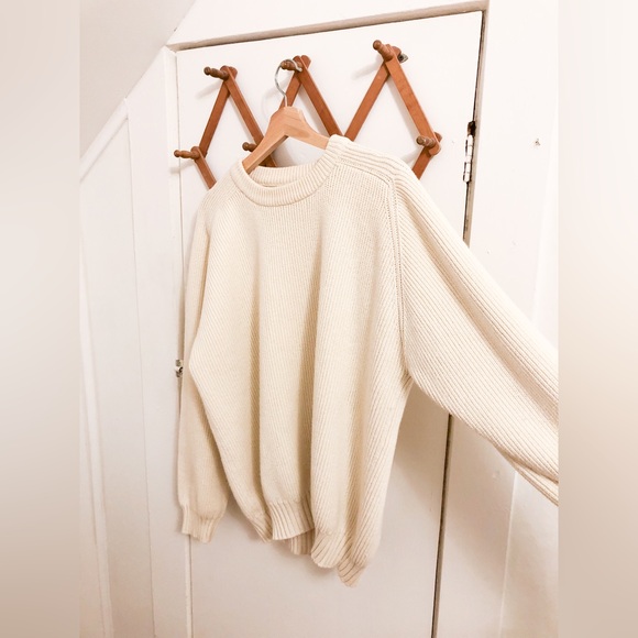 Vintage Eddie Bauer Cotton Knit Sweater - Picture 3 of 8